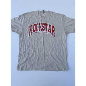 Rockstar Orginial Men's Baba Graphic Logo T-Shirt (Size 2XL)